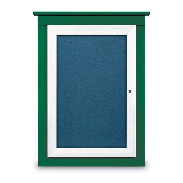 Sliding Glass Enclosed Letterboard, 96"x3